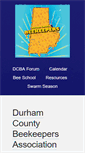 Mobile Screenshot of durhambeekeepers.org